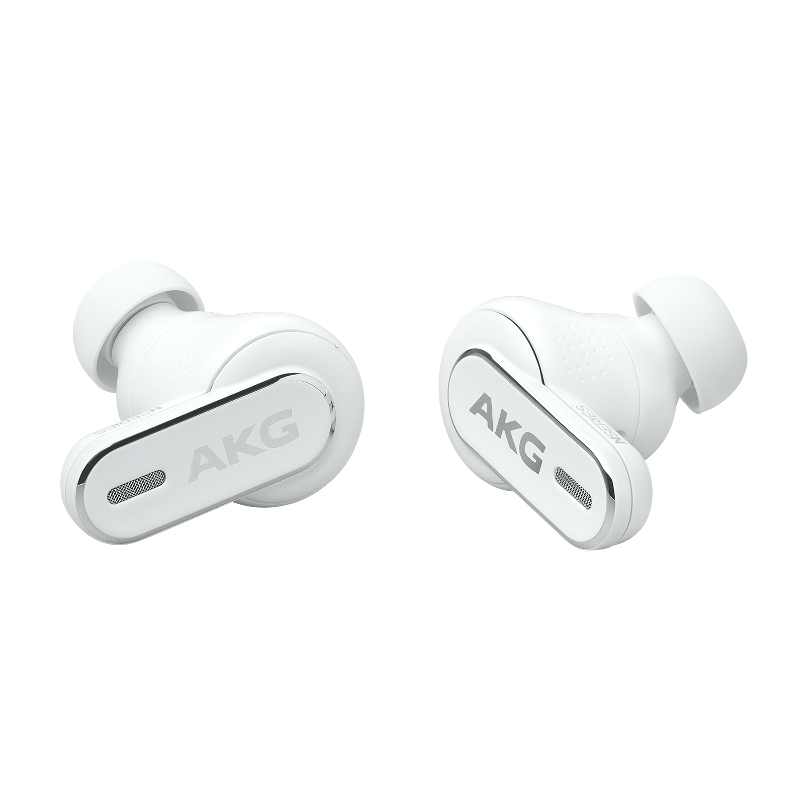 AKG N5 Hybrid - White - True wireless noise cancelling earbuds - Detailshot 6
